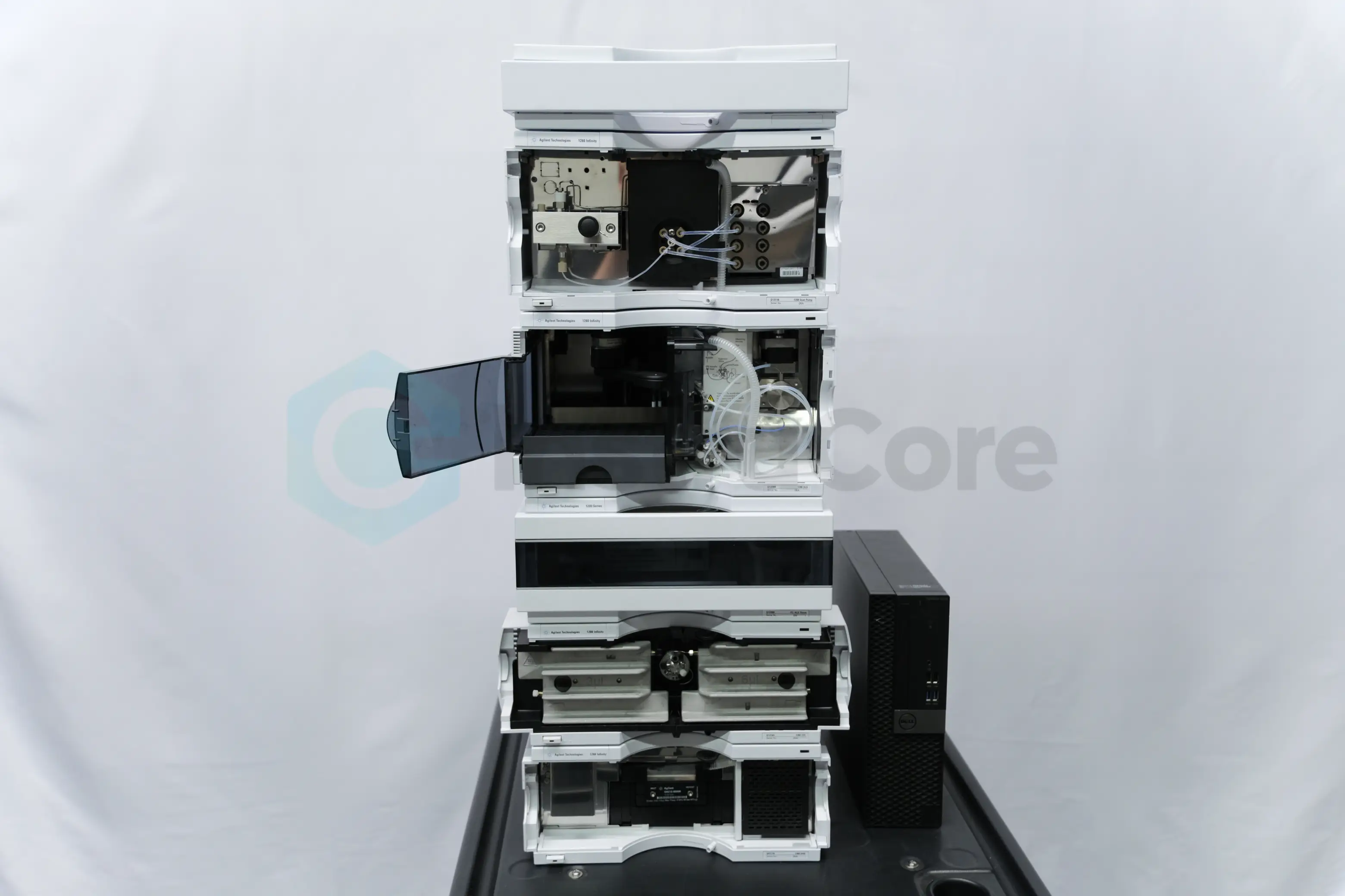 Agilent 1260 Infinity HPLC System with G1311B , G1329B, G1330B, G131AC , G4212B DAD, PC with OpenLab software for sale From Canada