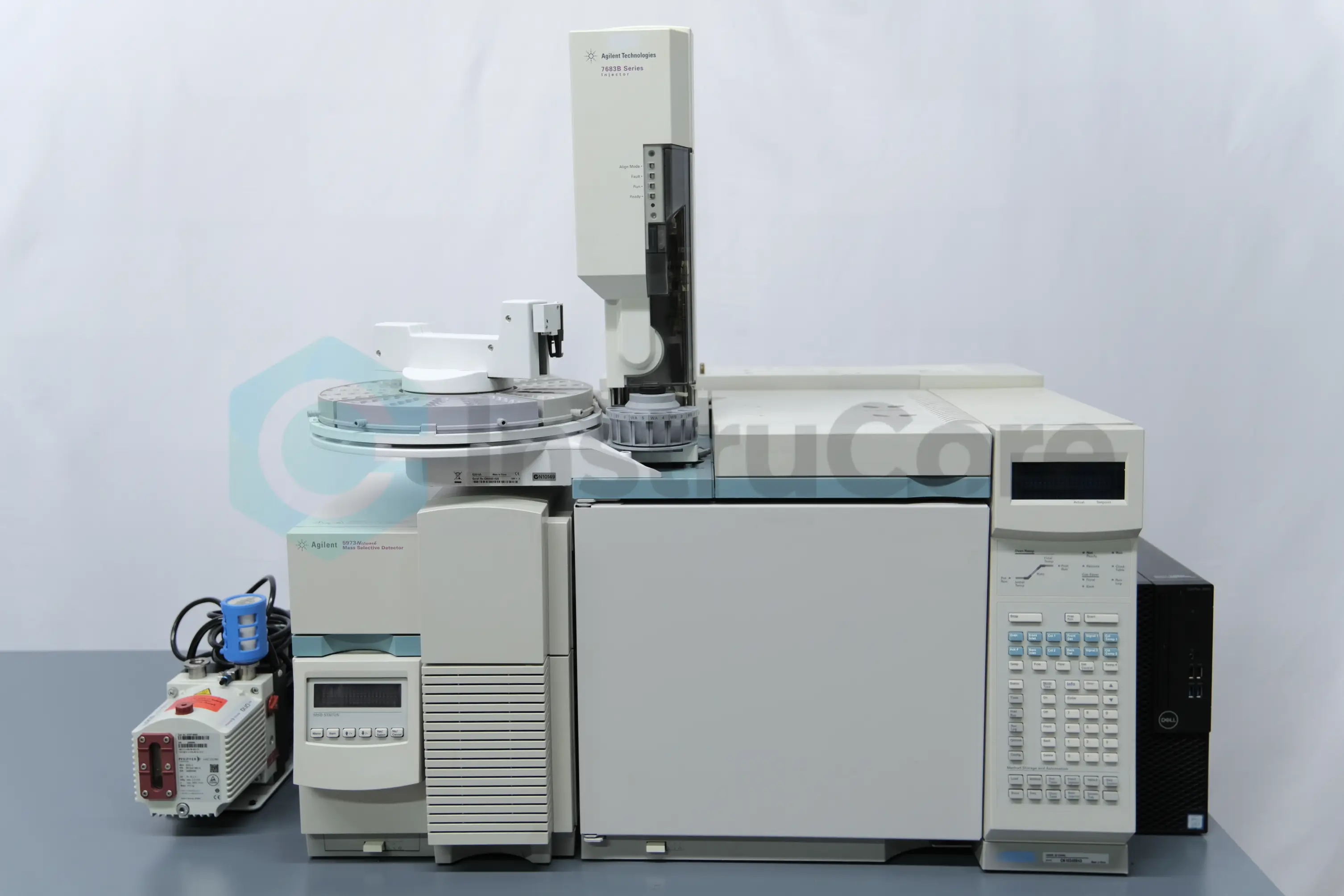 Agilent 6890N GC 5973N MSD with high-performance turbo-pump G3170-80162 GCMS System with 7683B autosampler